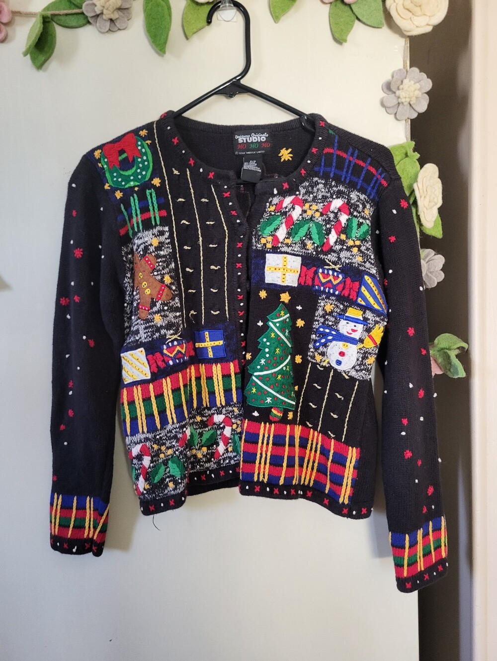 Vintage Designer Originals Studio Christmas Sweater